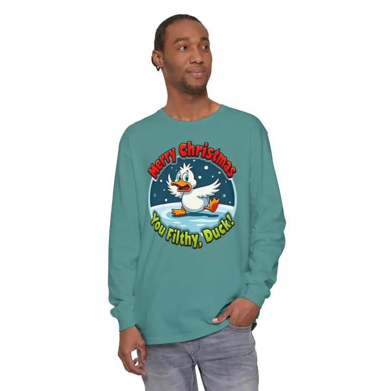 Ocean State Styles T Shirt Filthy Duck Merry Christmas