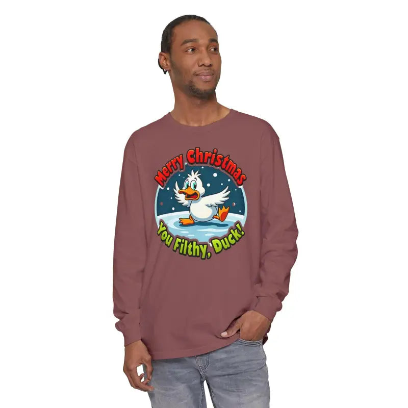 Ocean State Styles T Shirt Filthy Duck Merry Christmas