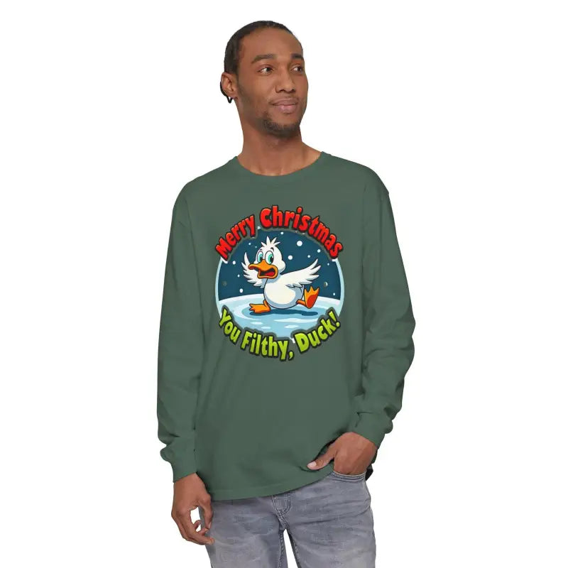 Ocean State Styles T Shirt Filthy Duck Merry Christmas