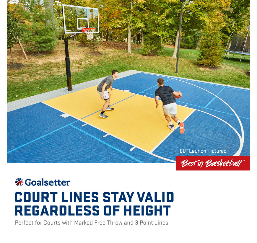 Goalsetter Launch Pro Series 72" In-Ground Basketball Hoop