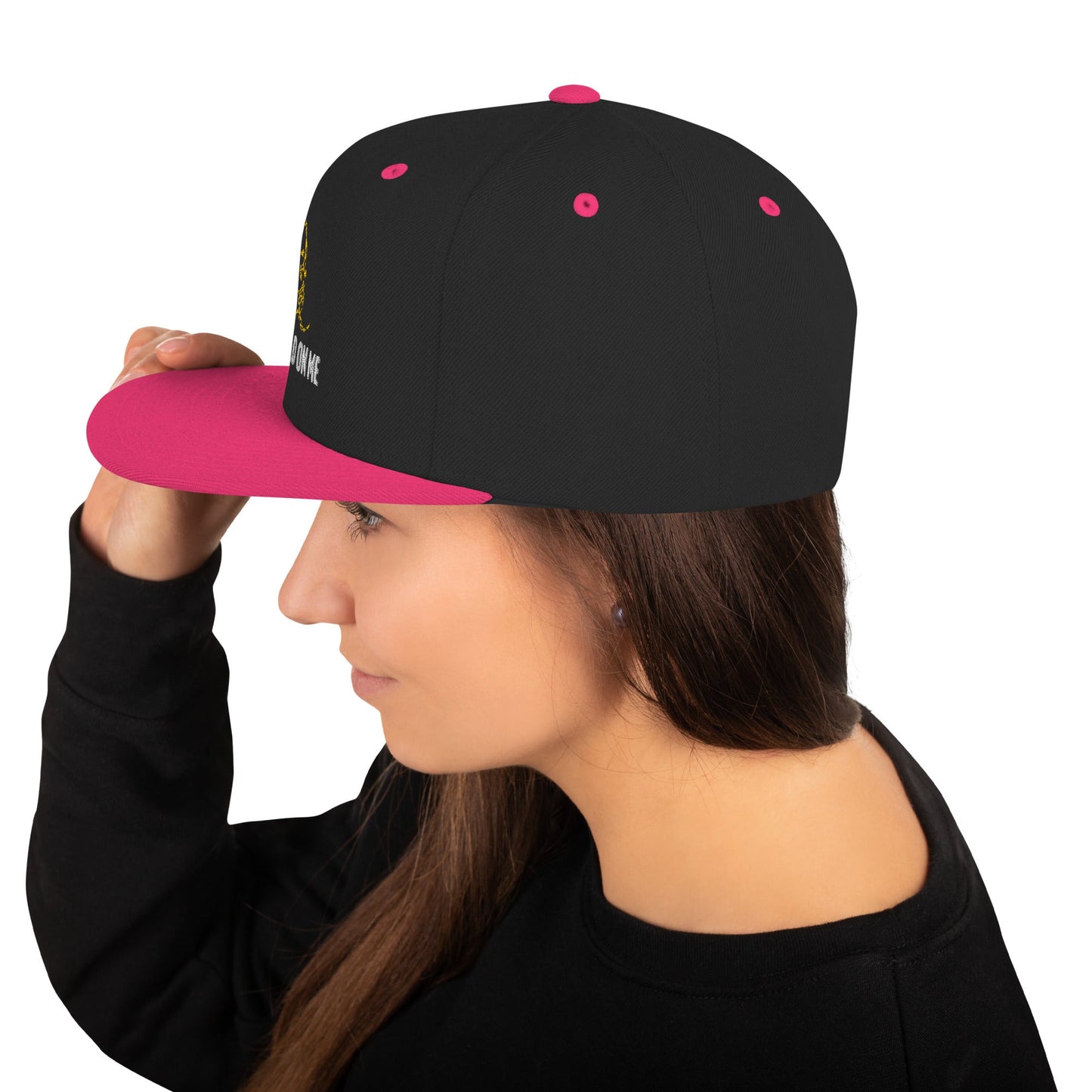 Don't Tread on Me Embroidered Snapback Hat - 4LibertyShop.com