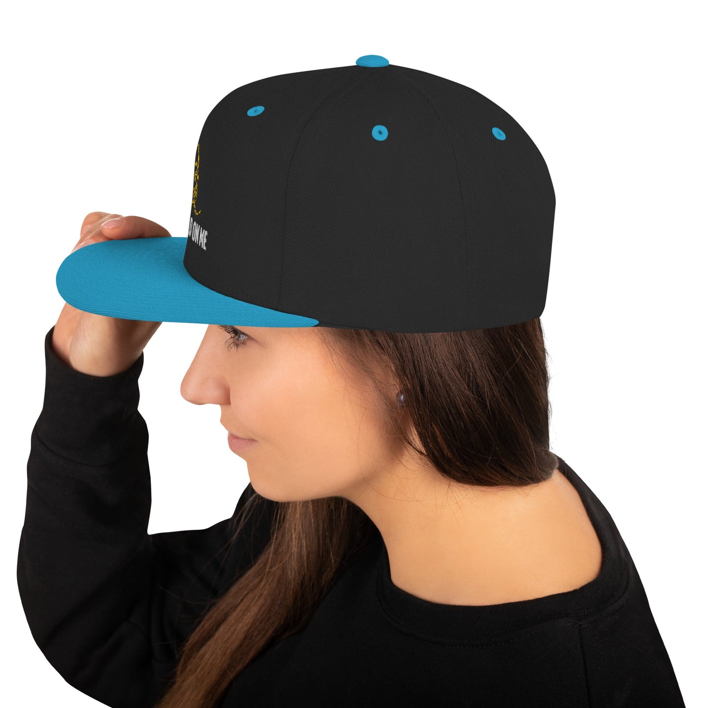 Don't Tread on Me Embroidered Snapback Hat - 4LibertyShop.com