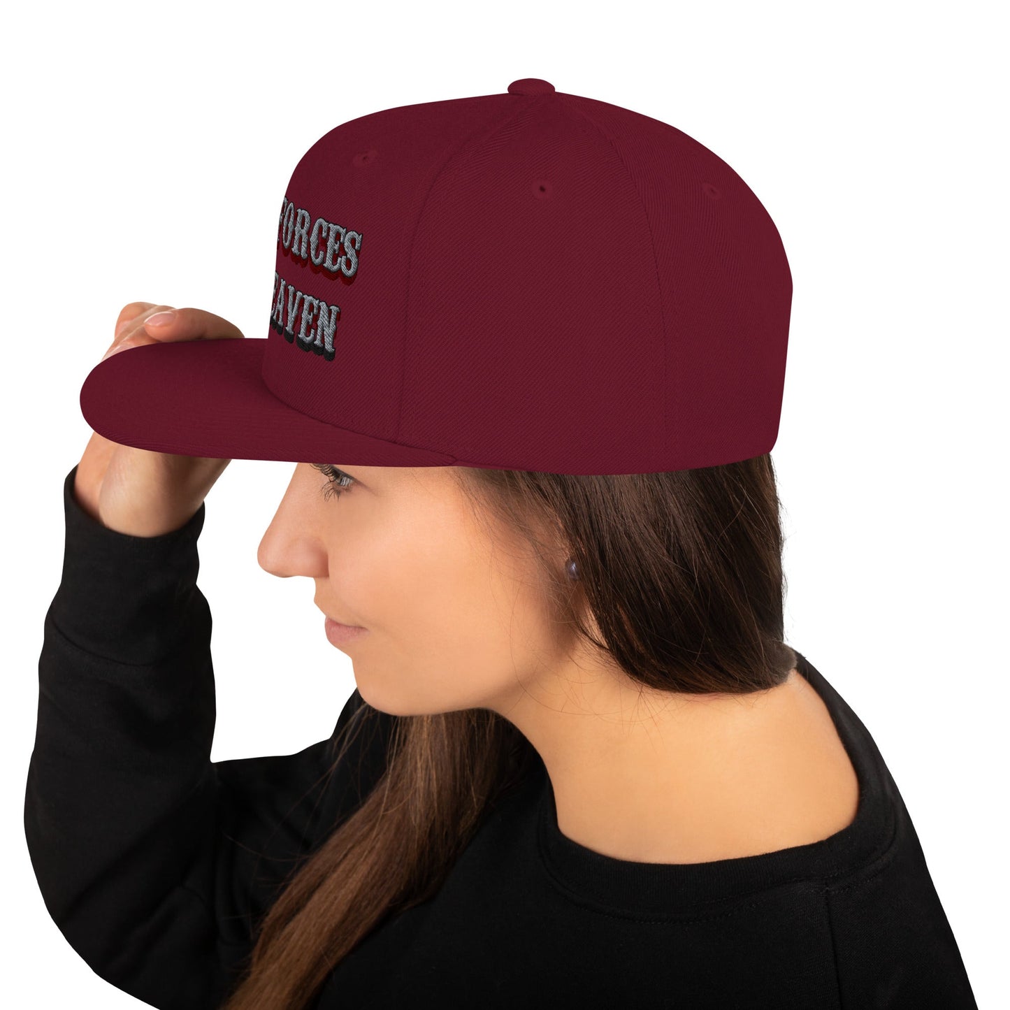 Forces of Heaven Javier Milei Snapback Hat - 4LibertyShop.com