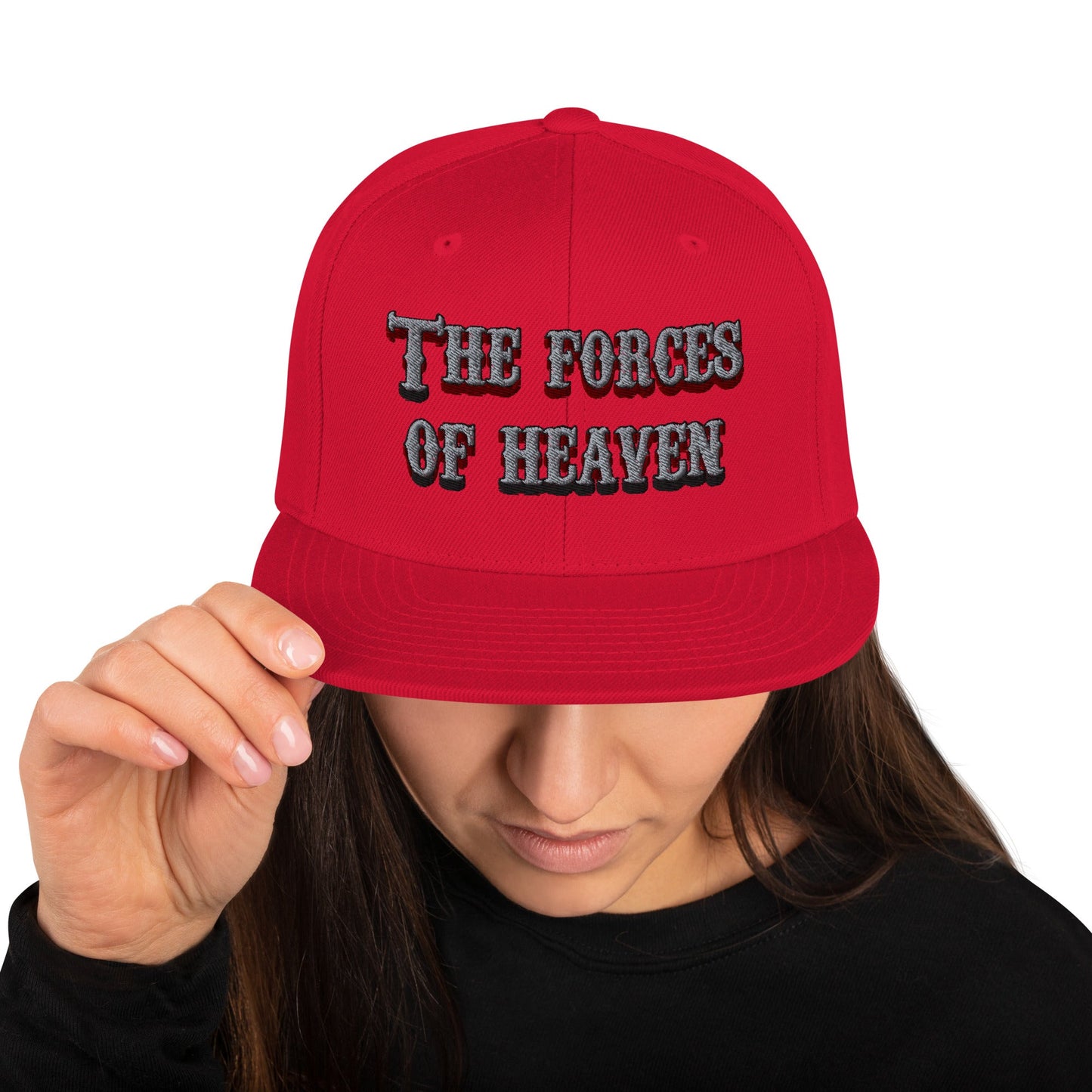 Forces of Heaven Javier Milei Snapback Hat - 4LibertyShop.com
