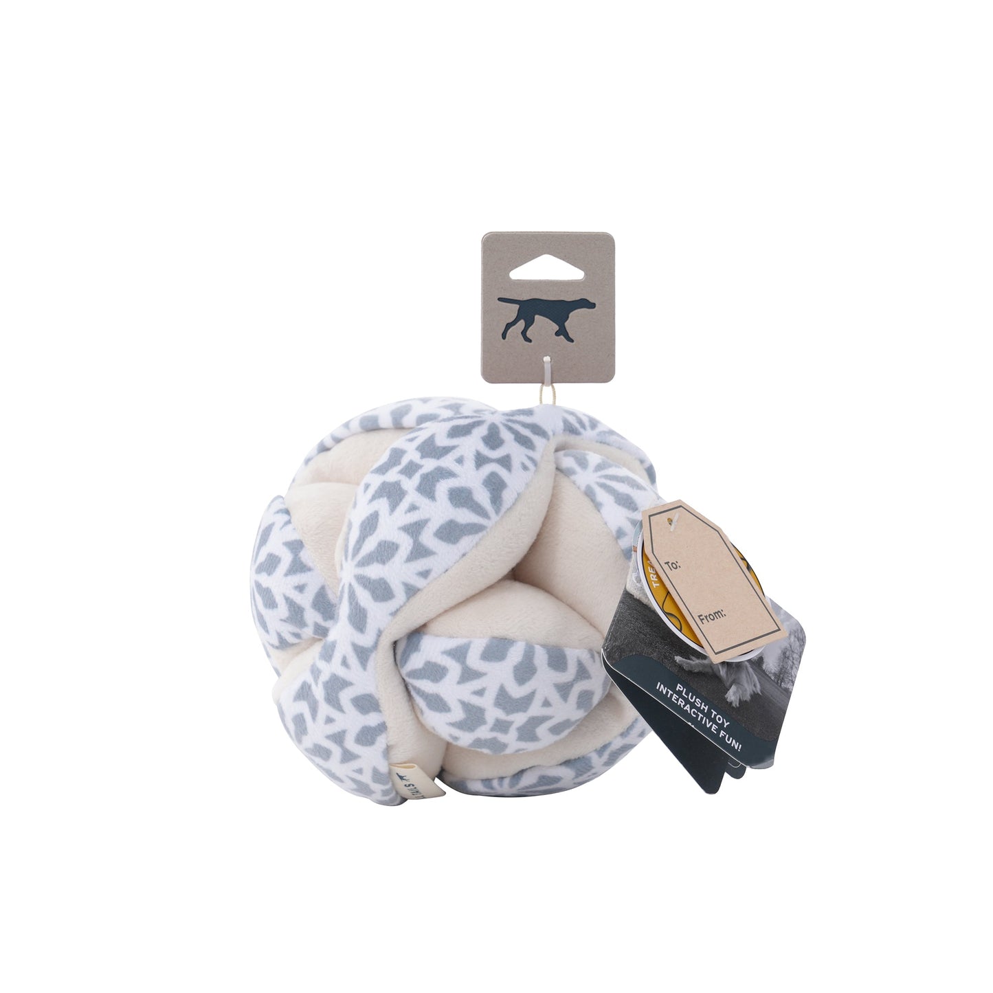 Snow Ball Plush Puzzle - Dog Toy