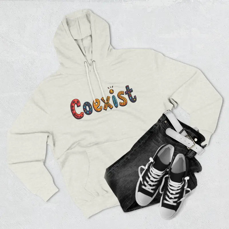 Ocean State Styles Hoodie Coexist Fleece Unisex Design