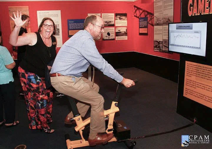 Pedal Vision - Exercise Bike Powered Gaming System by Pedal Power Generator