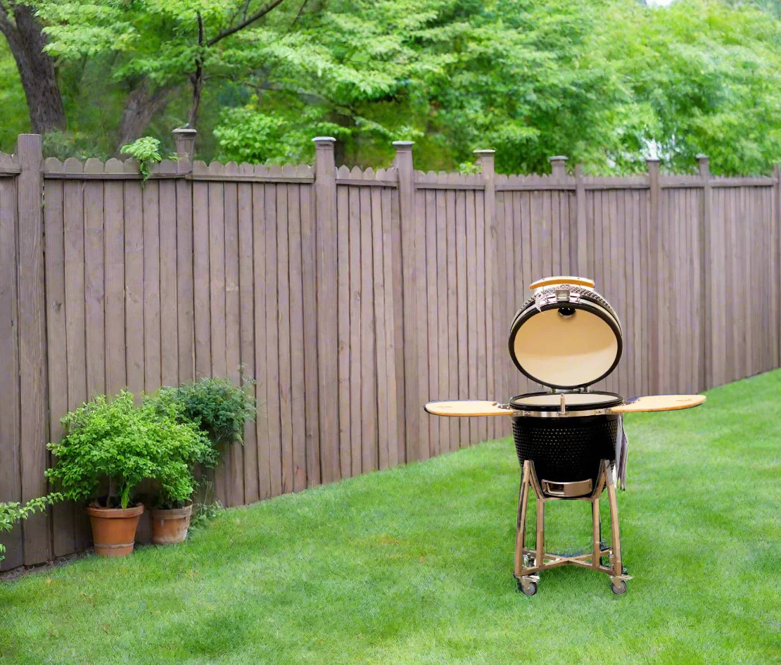 ComfortBilt Ceramic Kamado Grill - 21" COALS Charcoal Grill
