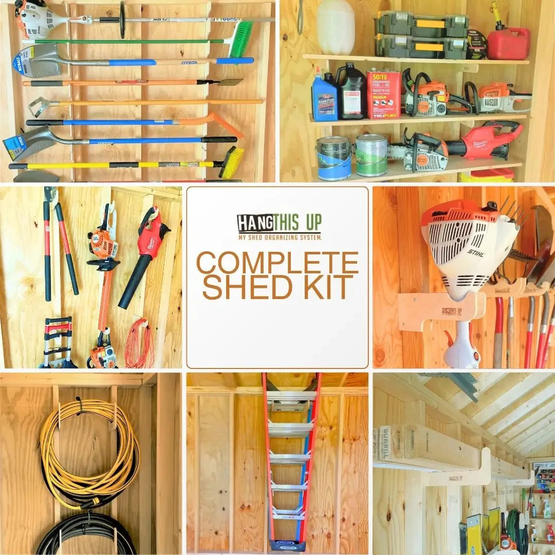 Complete Shed Organization Kit