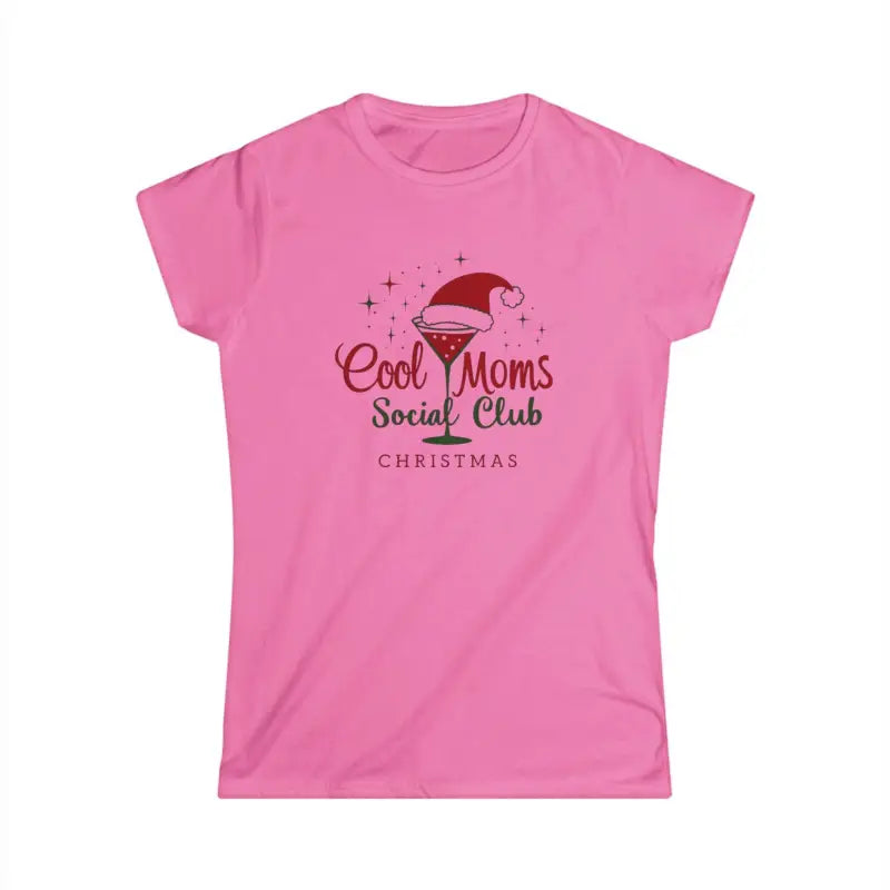 Ocean State Styles Womens T Shirt Christmas Martini Moms
