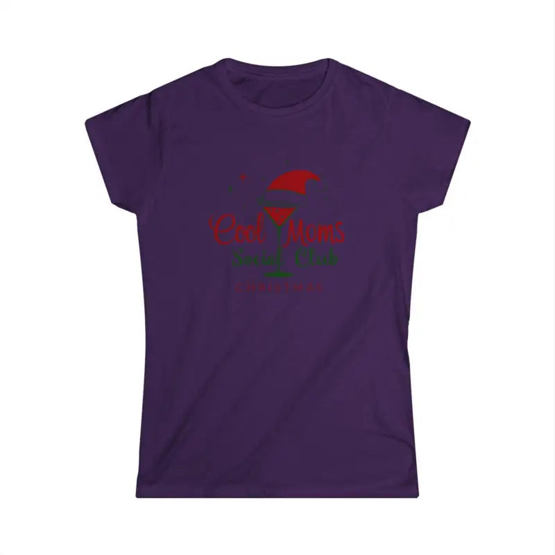 Ocean State Styles Womens T Shirt Christmas Martini Moms