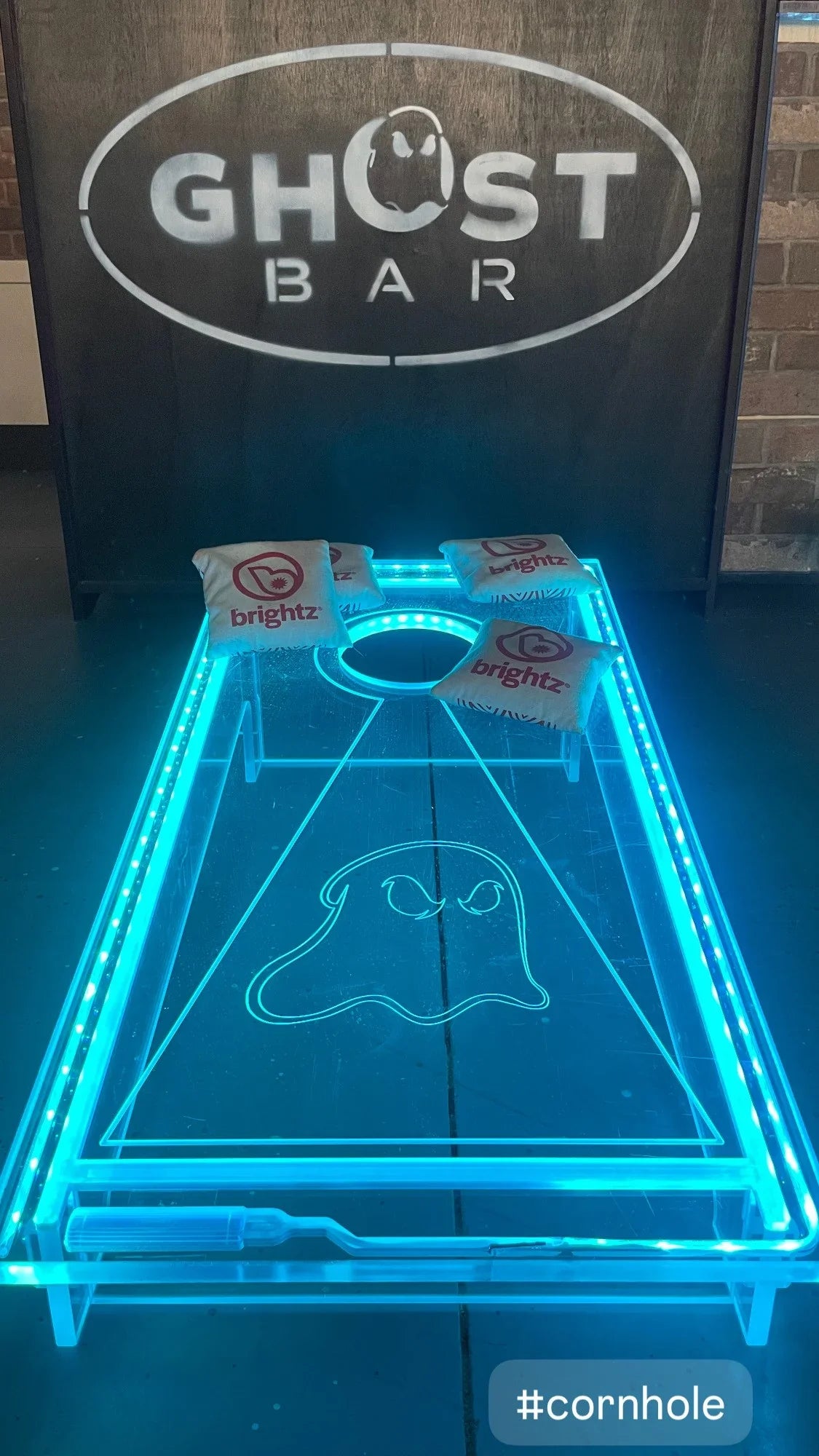 Ghost Boards LED Cornhole Boards