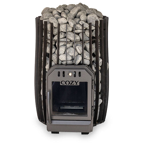 Cozy Heat SW Sauna Stove and Sauna Stones