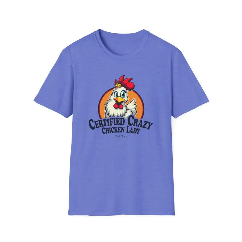 Ocean State Styles T Shirt Crazy Chicken Lady Unisex