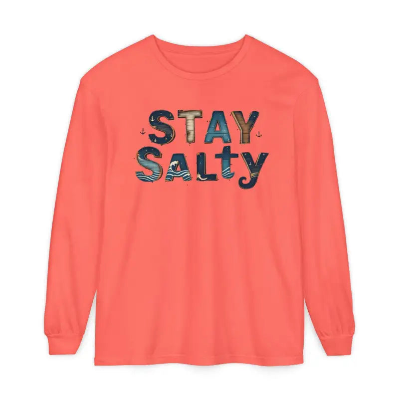 Ocean State Styles T Shirt Stay Salty Graphic Long Sleeve