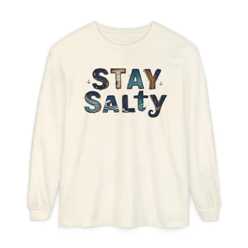 Ocean State Styles T Shirt Stay Salty Graphic Long Sleeve