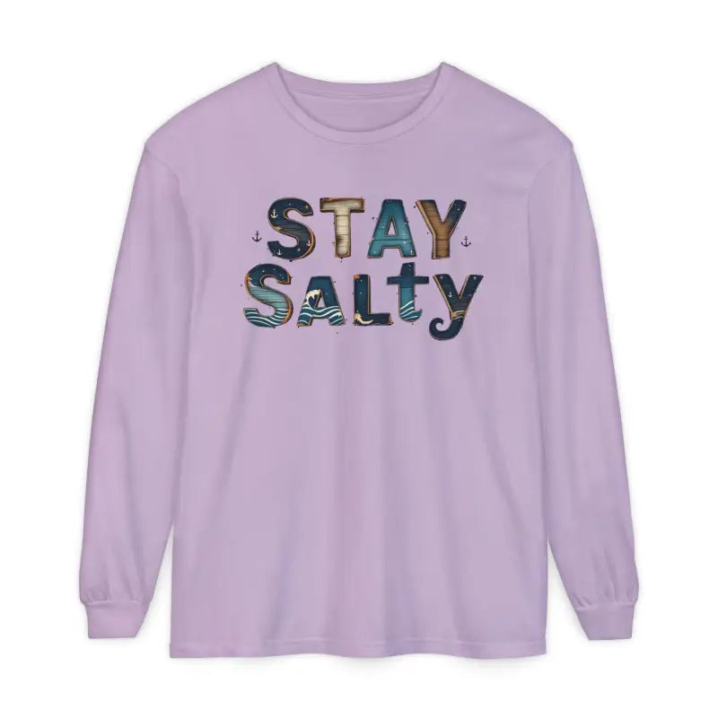 Ocean State Styles T Shirt Stay Salty Graphic Long Sleeve