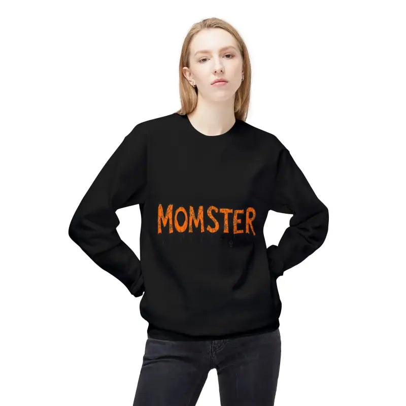 Ocean State Styles Sweatshirt MOMSTER Dripping Letter Design