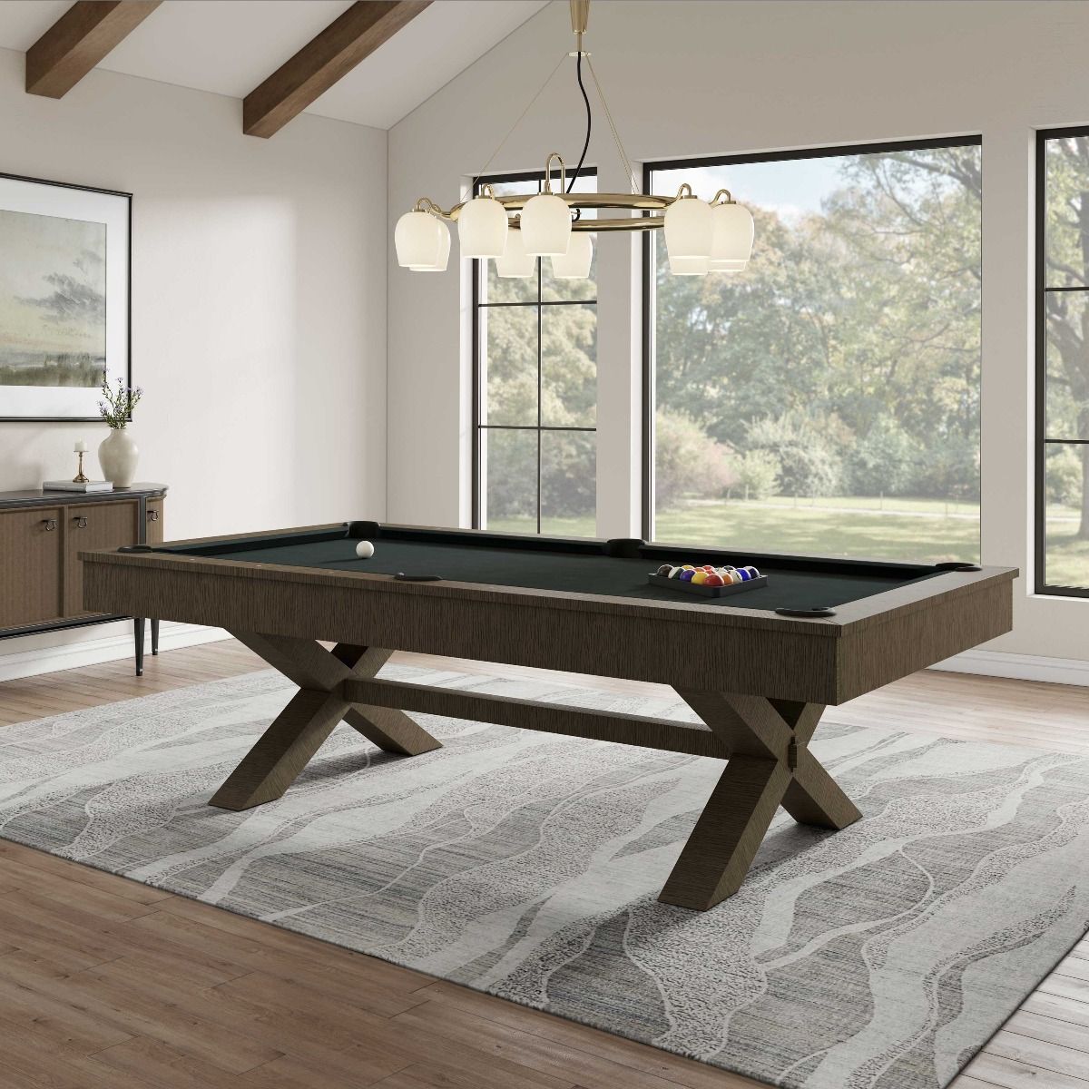Plank & Hide Crusader 8' Pool Table
