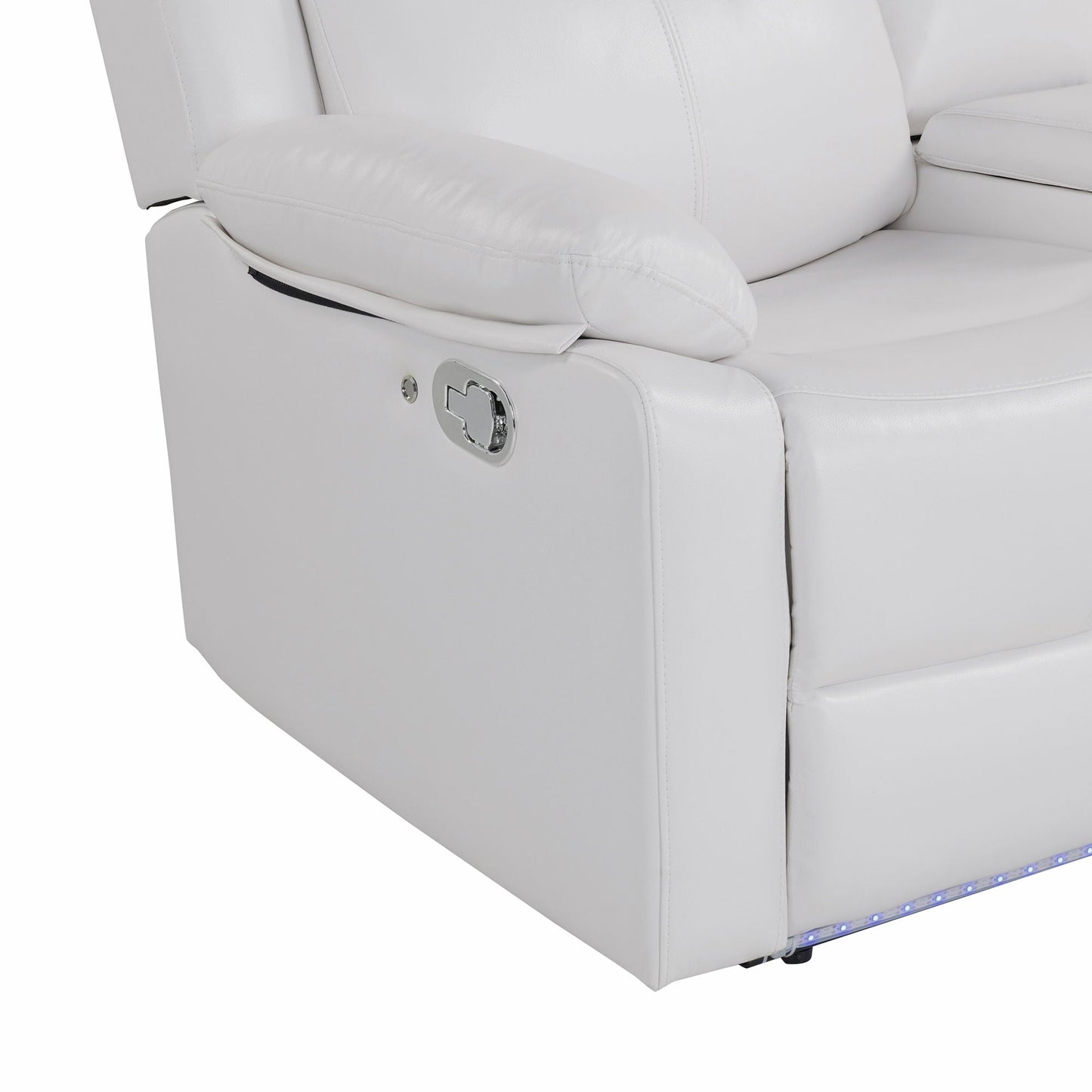 Blanche - Reclining Sofa With LED Lights