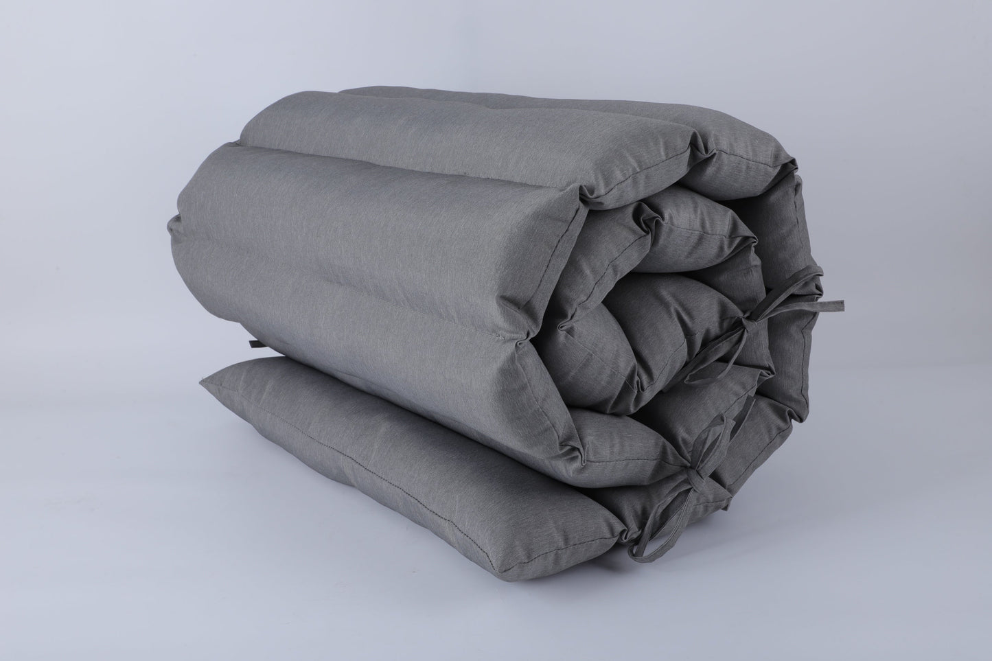 2PCS Set Outdoor Lounge Chair Replacement Cushions - Grey