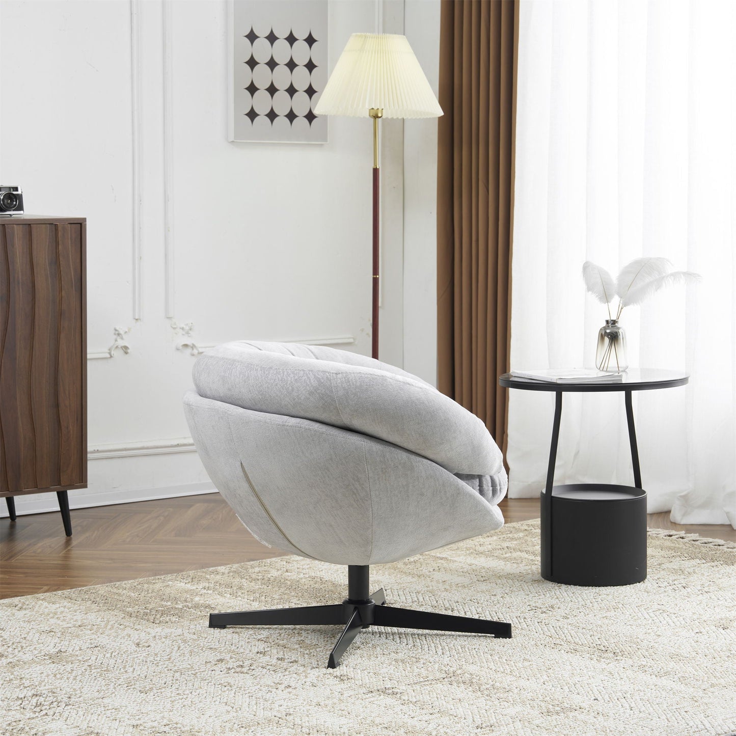 Modern Office Chair With 360 Degree Swivel