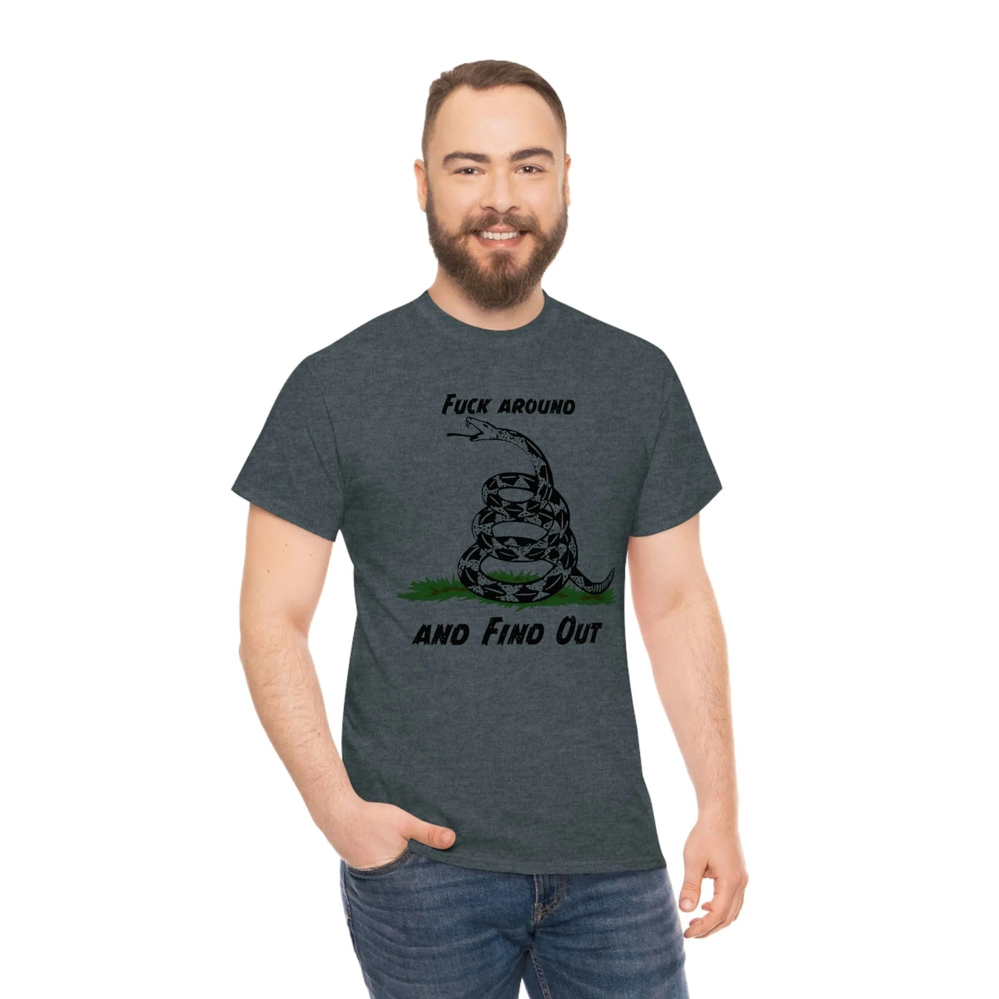 Walton & Johnson: FAFO Gadsden T-Shirt - 4LibertyShop.com