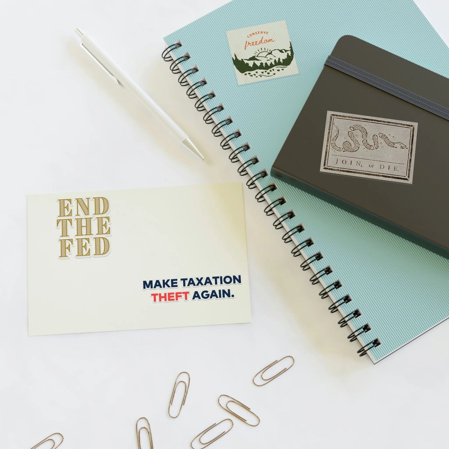 Liberty Themed Sticker Sheets