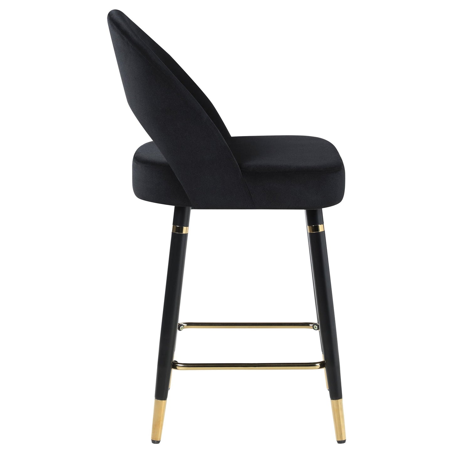 Open Back Counter Height Stools (Set of 2)