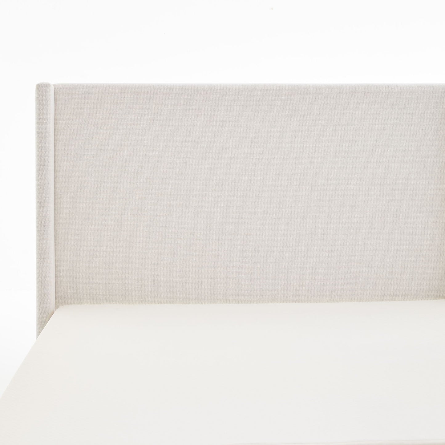Hosford - Minimalist Upholstered Wingback Bed