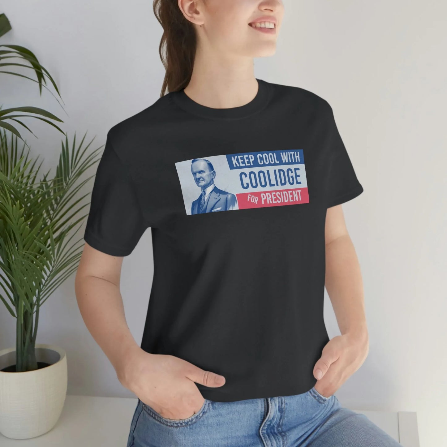 Keep Cool With Coolidge For President Calvin Coolidge T-Shirt