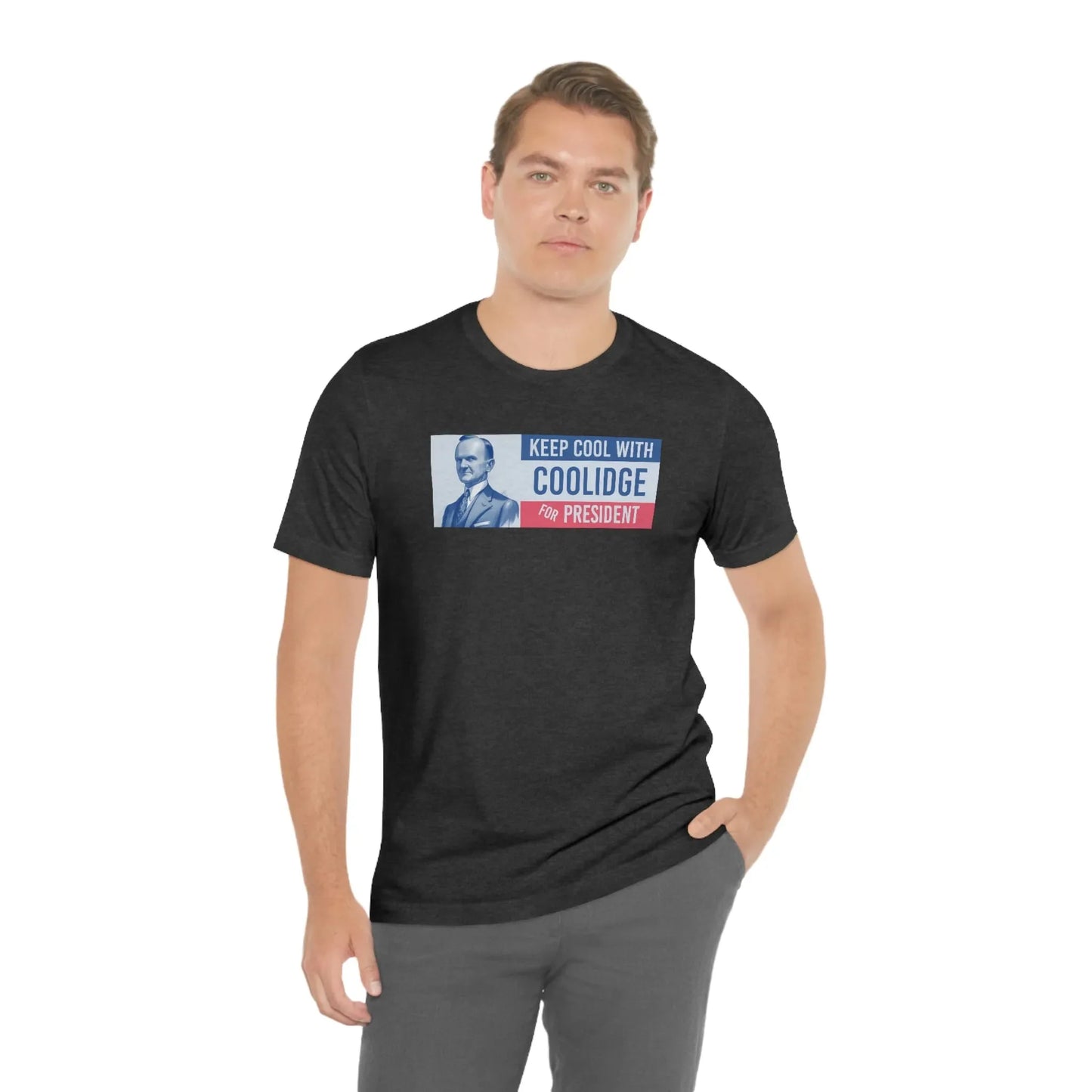 Keep Cool With Coolidge For President Calvin Coolidge T-Shirt