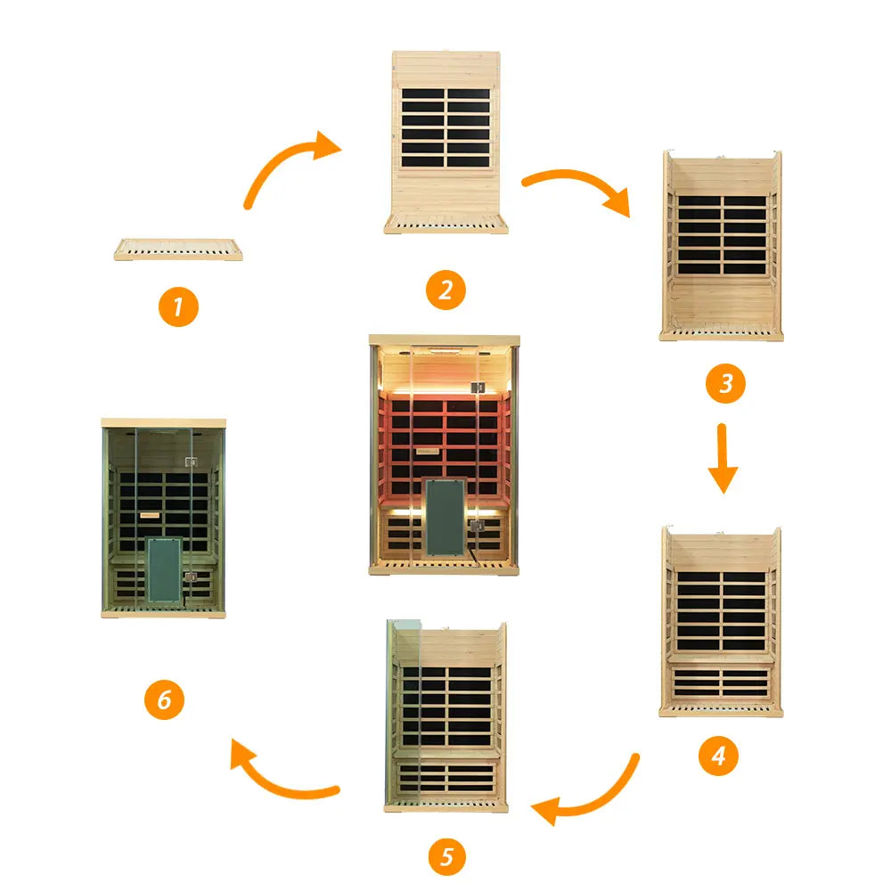 Wizzisauna SH02 2 Person Far Infrared Sauna *Pre-Order*