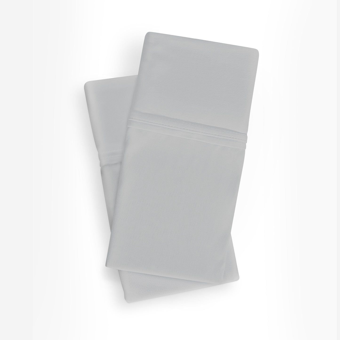 BedGear Dri-Tec Pillowcase Set, Queen - Light Grey