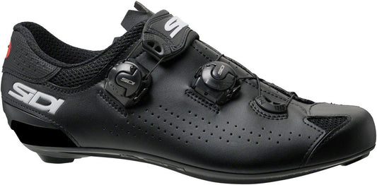 SIDI Genius 10 Mega Road Shoes - Men's Black 42.5