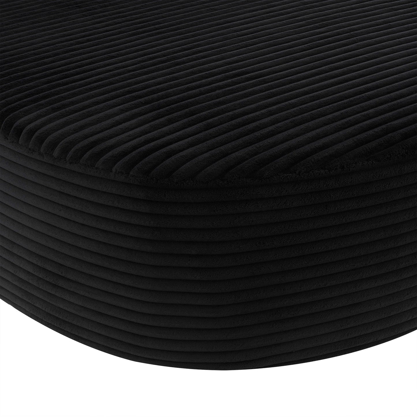 Modern Chaise Lounge Sofa Boneless Couch With Supportive Pillows