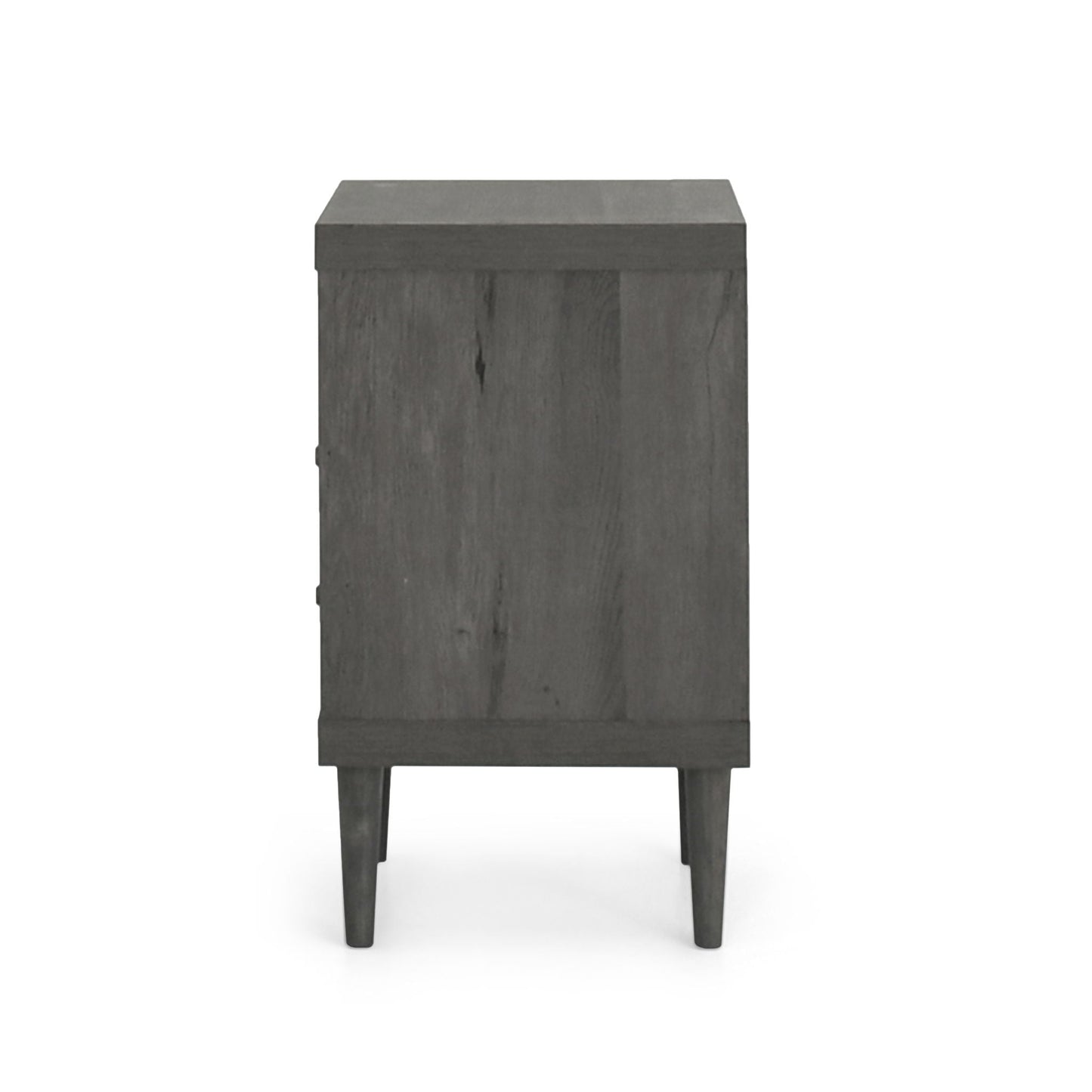Nystrom Mid Century Modern 2 Drawer Nightstand