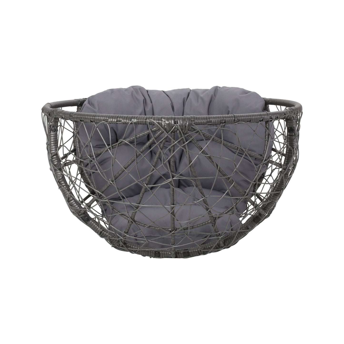 Cosmos - Round Hammered Iron Teardrop Chair