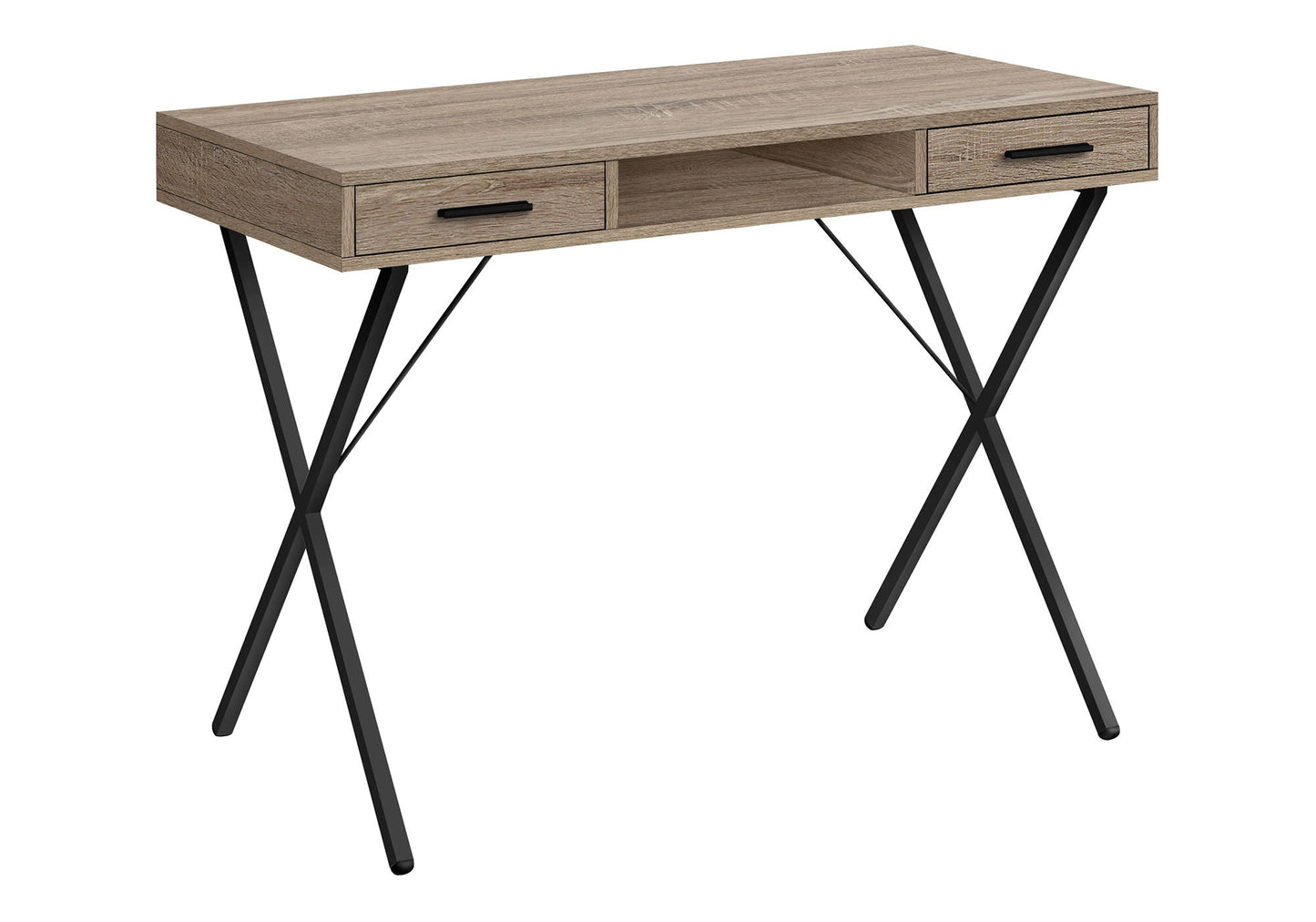 Contemporary Computer Desk with Storage Drawers