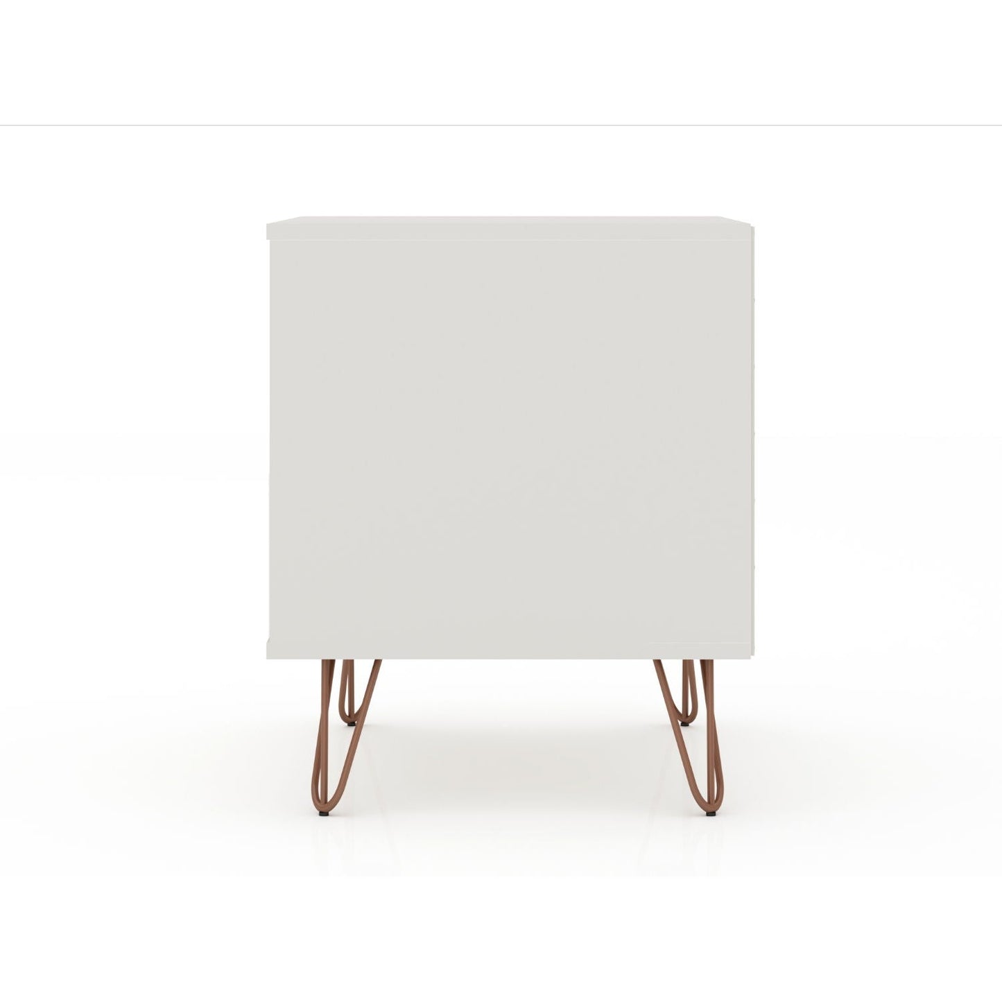 Rockefeller - Nightstand With 2 Drawers - Off White