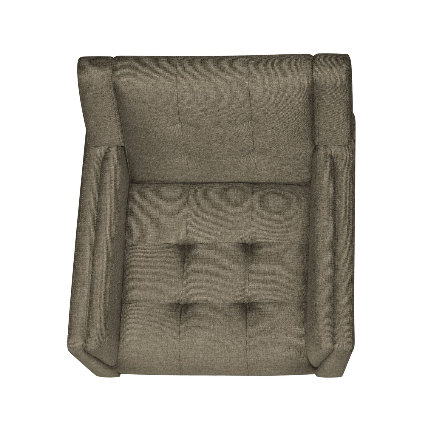 Luminaesque Fabric Upholstered Armchair With Tufted Back