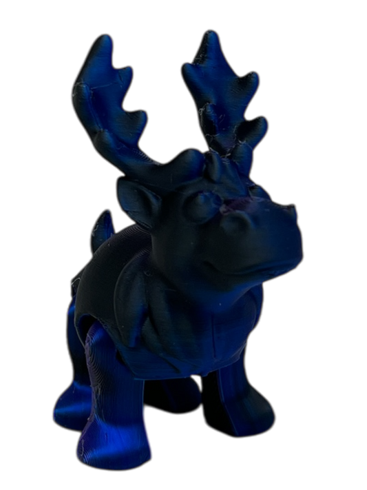 Bruce The Moose - Purple  / Blue Color