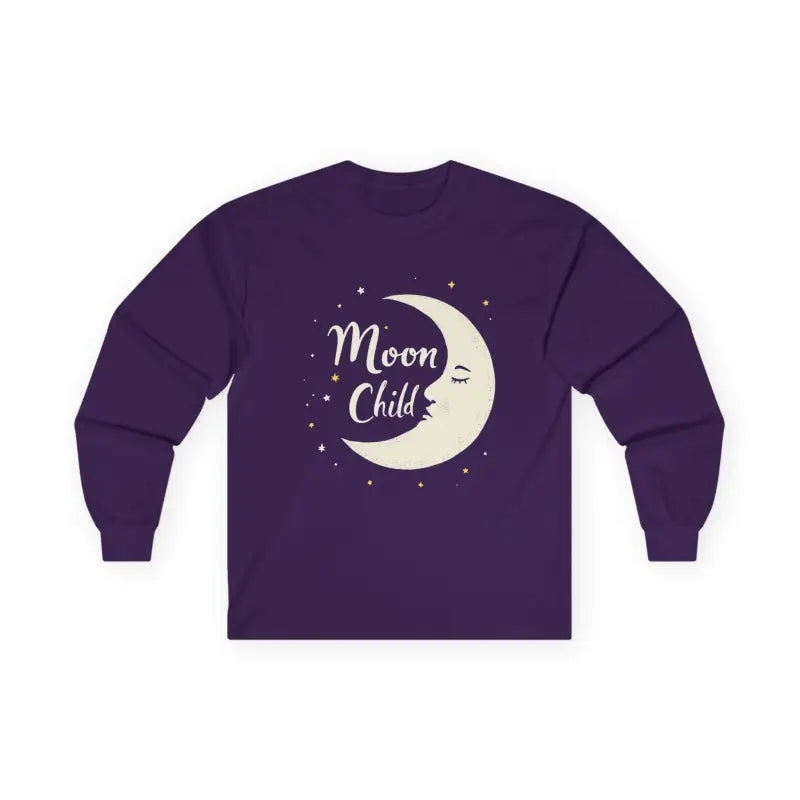 Ocean State Styles Moon Child Long Sleeve Graphic Shirt