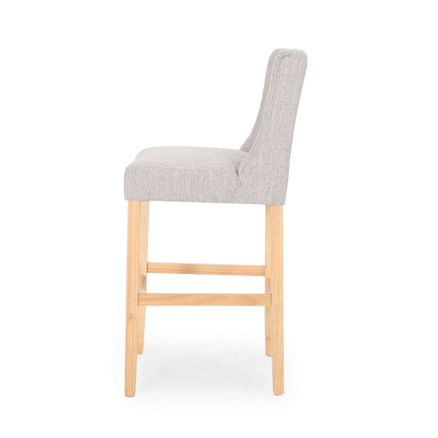 Vienna Contemporary Fabric Tufted & Wingback Counter Stools (Set of 2)