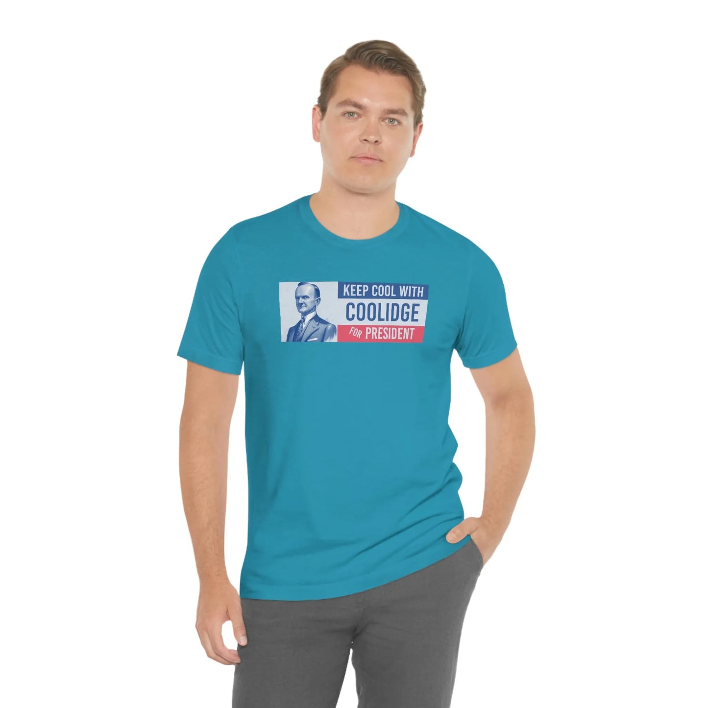 Keep Cool With Coolidge For President Calvin Coolidge T-Shirt