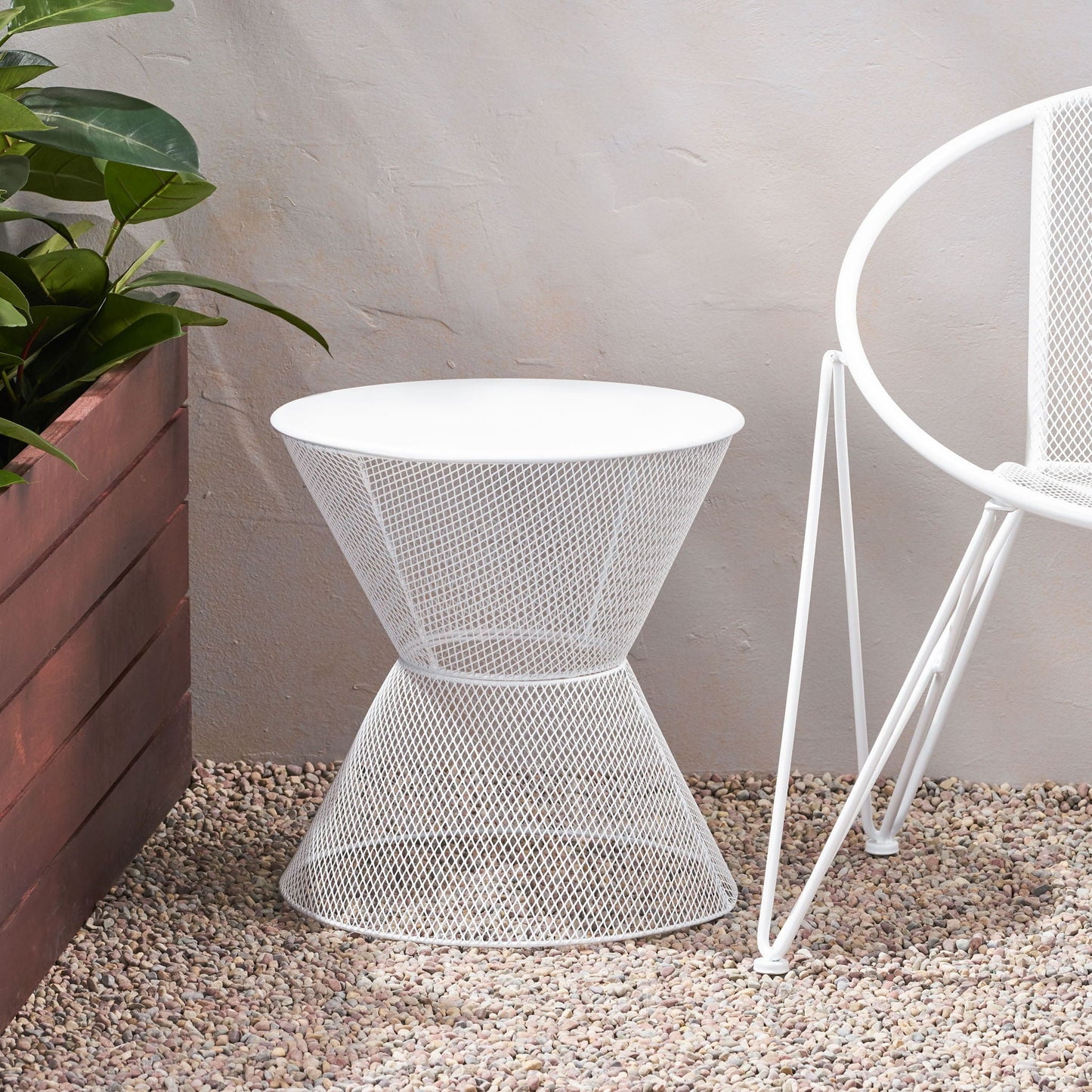 Nevada Contemporary Side Table With Design