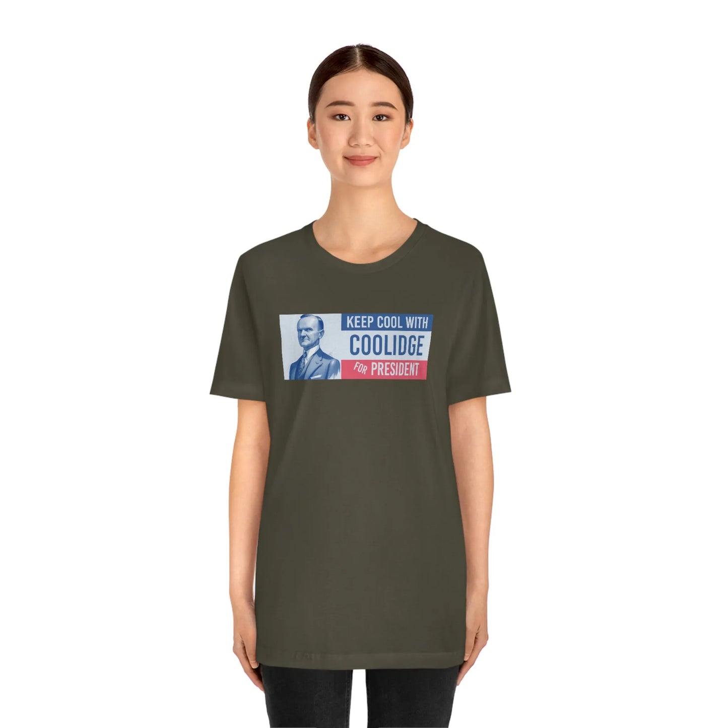 Keep Cool With Coolidge For President Calvin Coolidge T-Shirt
