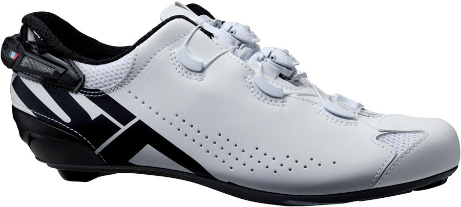 SIDI Shot 2S Road Shoes - Men's White/Black 40.5