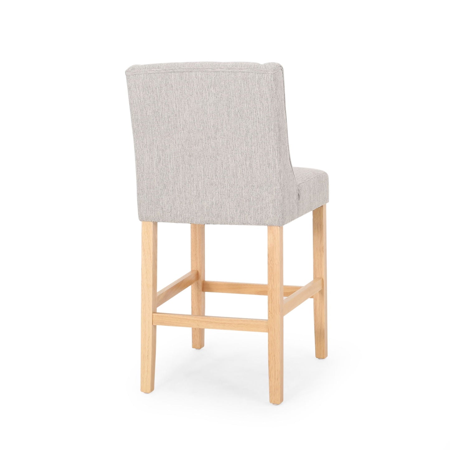 Vienna Contemporary Fabric Tufted & Wingback Counter Stools (Set of 2)
