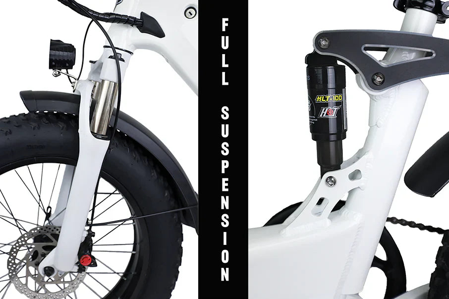 Defiant St Fat Tire Folding Electric Bike by Jupiter Bike